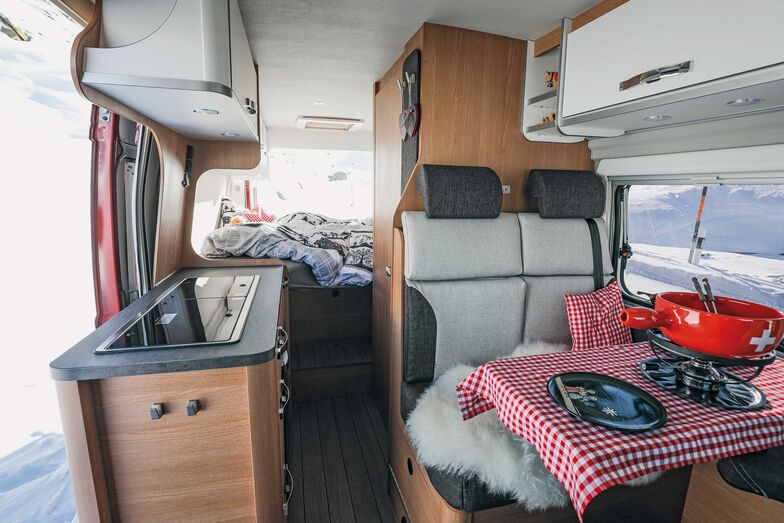 Contrairement aux autres modifications, la nouvelle alimentation électrique avec installation solaire n’est pas visible au premier regard.