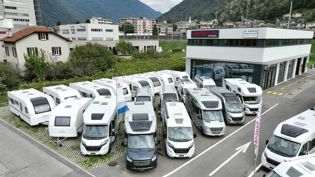 Neues Camper-Center im Tessin 