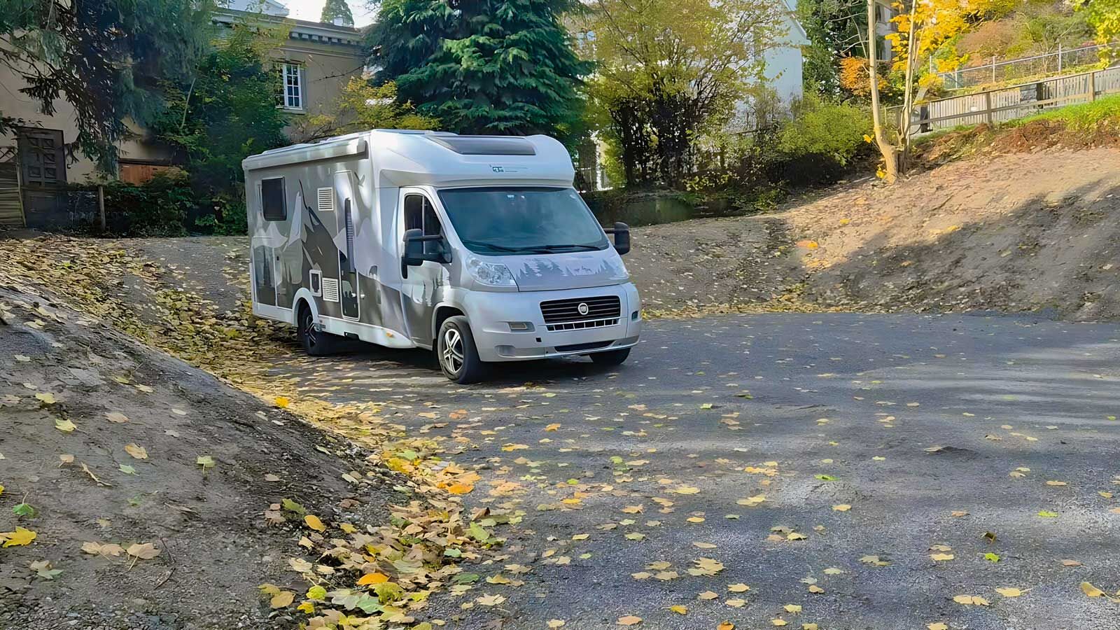 Der Stellplatz in St. Gallen bietet keine zusätzliche Infrastruktur.