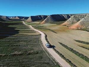 Les paysages partiellement arides de l’Espagne parviennent en fin de compte, par une diversité à nous surprendre régulièrement.