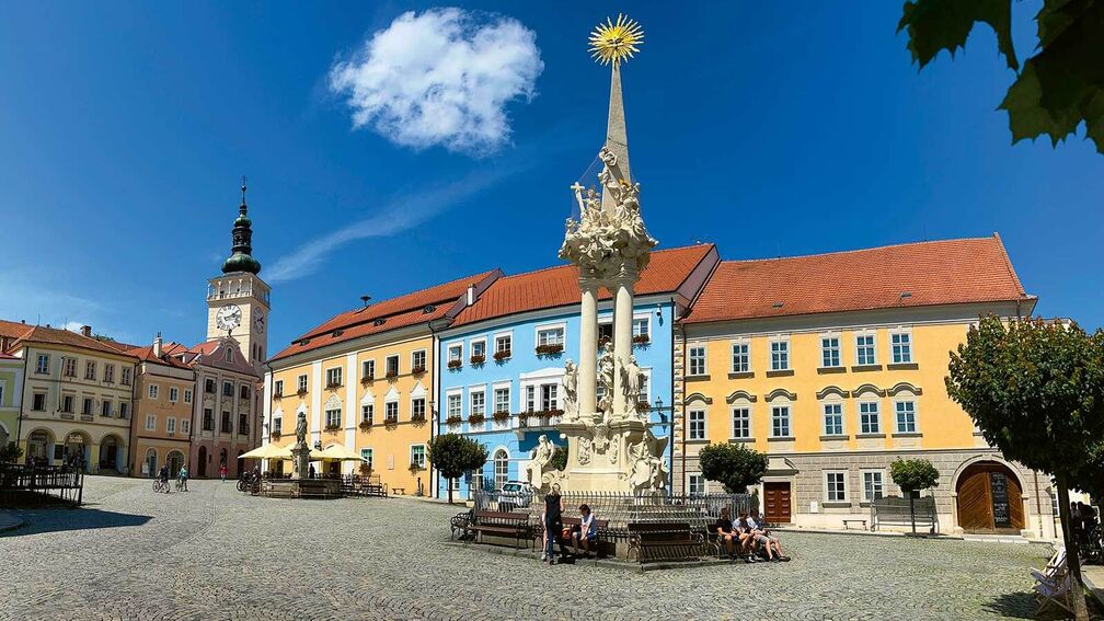 Historische Städte und herrliche Landschaften