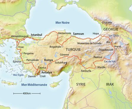 Route en Turquie