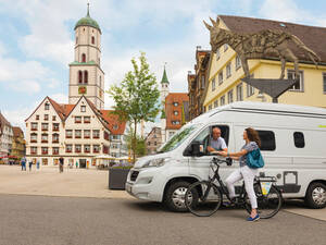 Unterwegs in Biberach an der Riss.