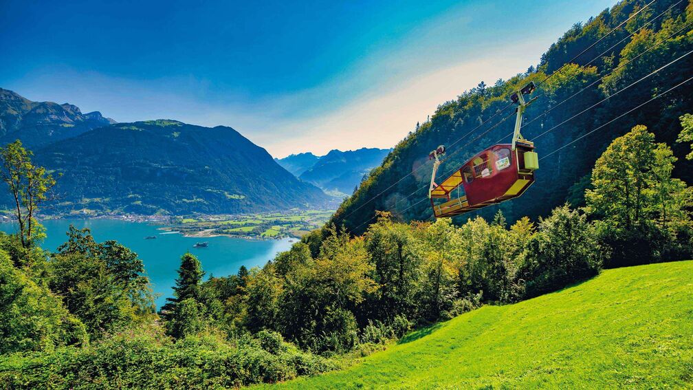 Seilbahn-Eldorado: Campingregion Uri