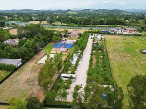 L’Area sosta camper Le Ganze à Ceprano, entre Naples et Rome, est un excellent emplacement de passage.