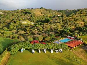 Un endroit idyllique pour passer la nuit près de San José, au Costa Rica.