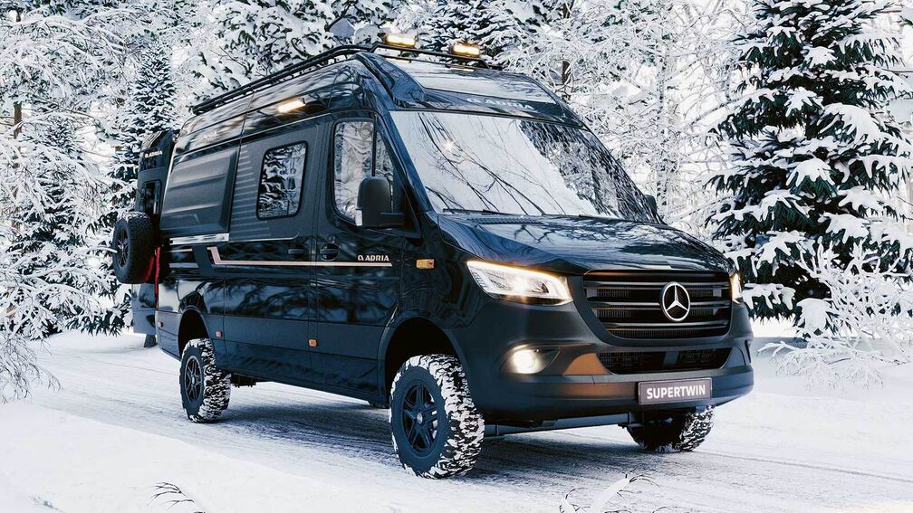 Adria Supertwin 4x4: 4x4 auf Mercedes-Benz