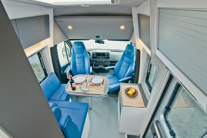 Wohnraum im neuen Nova von La Strada.