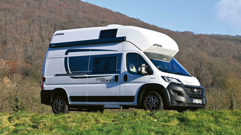 Kleiner weisser Riese: Pössl 2Win Vario