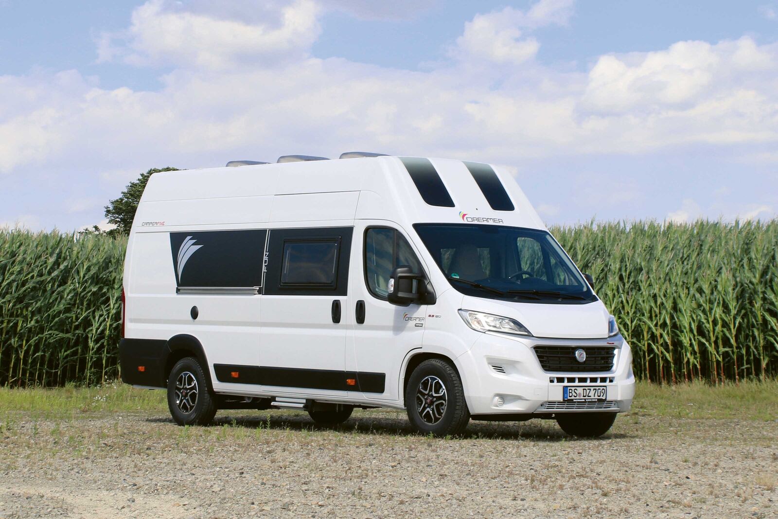 Im Fahrbetrieb überzeugte der Dreamer Camper Five mit dem agilen 160-PS-Turbodiesel in Kombination mit der modernen Wandlerautomatik sowie moderaten Verbrauchswerten.