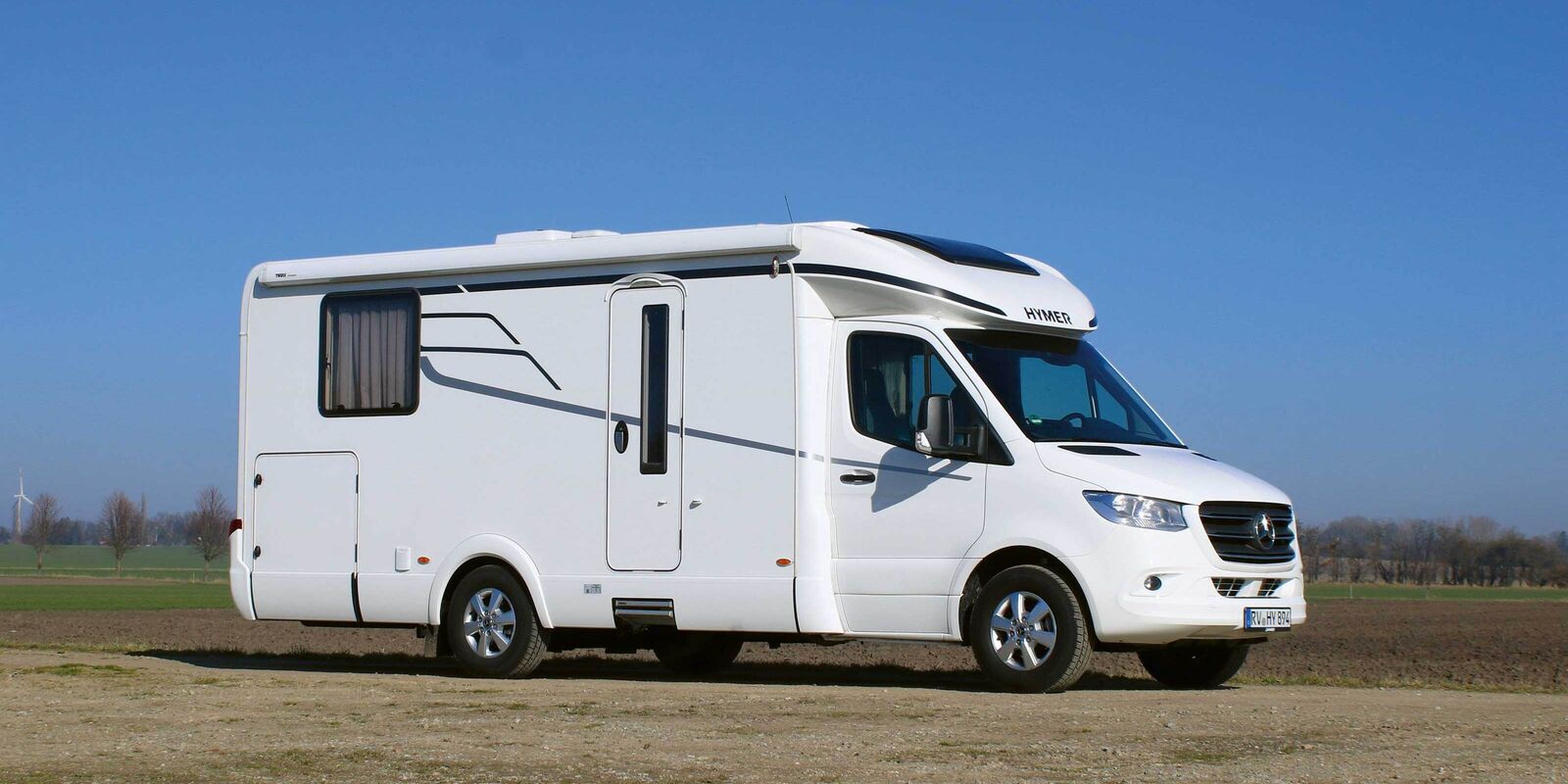 Die Mercedes-Basis mit Frontantrieb und leistungsstarkem Turbodiesel und die bewährte Pual-Aufbautechnik ergeben ein stimmiges Gesamtpaket.