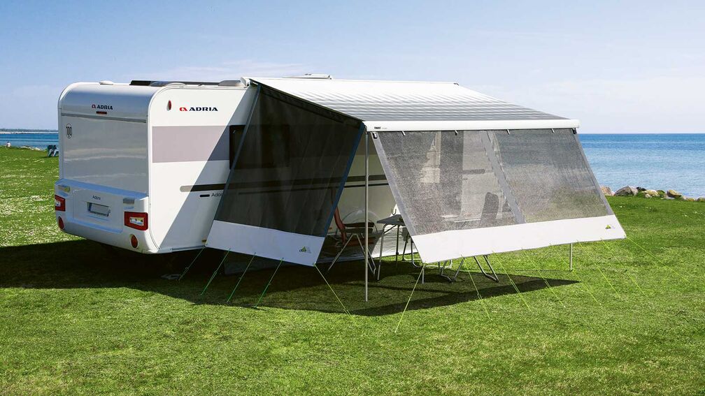 Flexibler Sonnenschutz