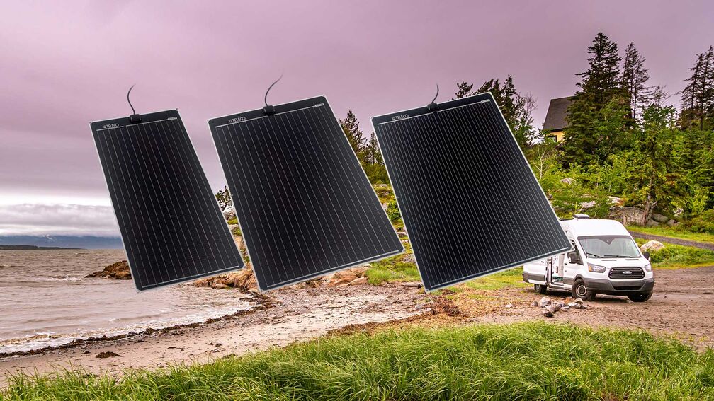 Solarmodul: Telair «Black Coolflex»
