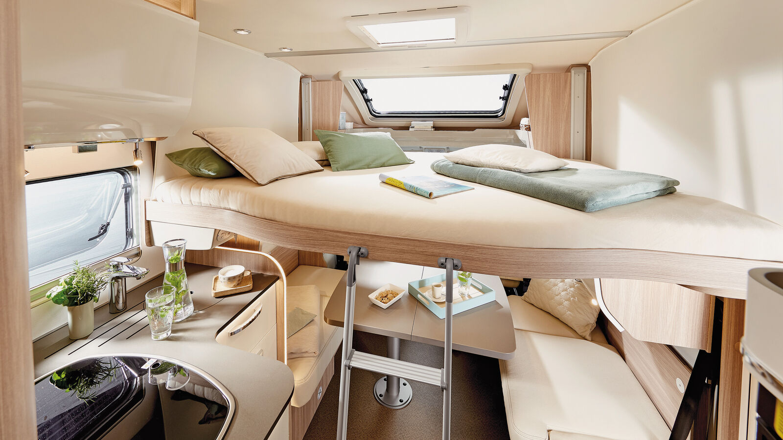 An Hausmessen der Fahrzeughändler lassen sich die Fahrzeugmodelle in Augenschein nehmen. Foto: Bürstner.