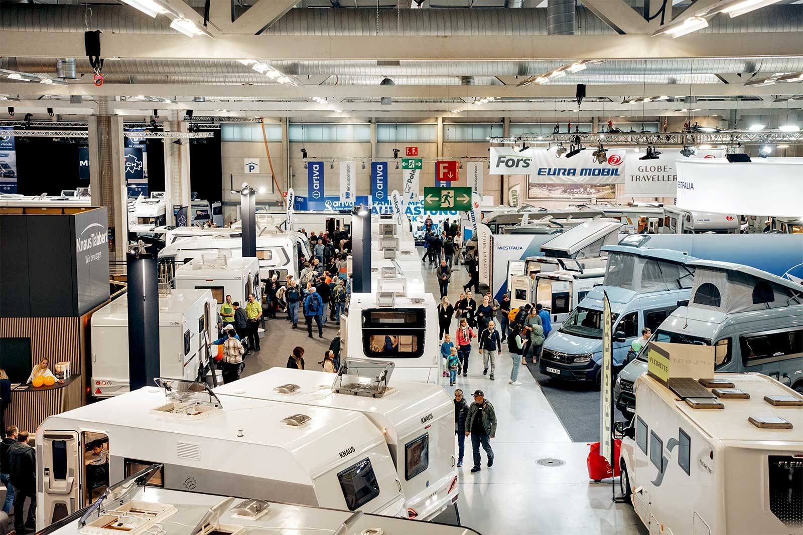 Der Suisse Caravan Salon ist die grösste und vielfältigste Messe der Schweiz für Camping und Caravaning.